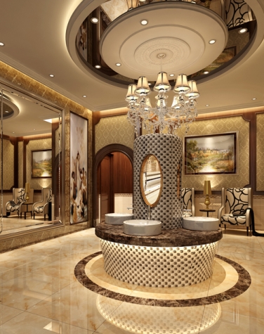 典雅温泉幸福公园售楼部