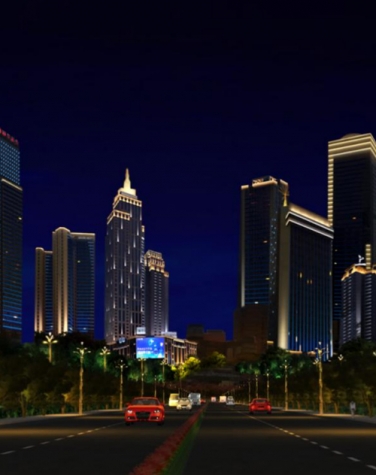 南坪商圈夜景规划